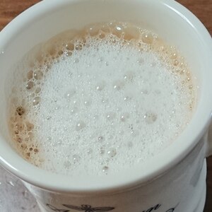 フタ付き容器で☆ふわふわカプチーノ☆